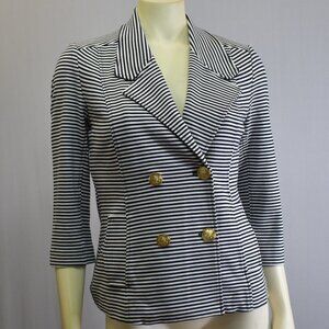 CAbi‎ Nautical Life Jacket Striped Blazer style 823